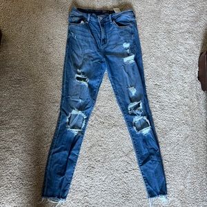 Abercrombie and Fitch curve love high rise jeans